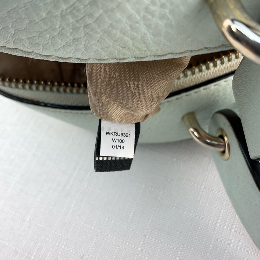 Kate Spade Mint Green Leather Satchel - Picture 8 of 8